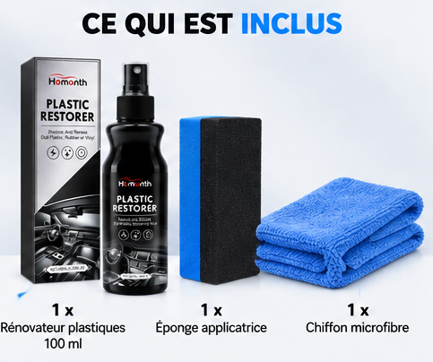Rénovateur Plastiques Auto – Effet Neuf
