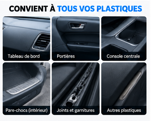 Rénovateur Plastiques Auto – Effet Neuf